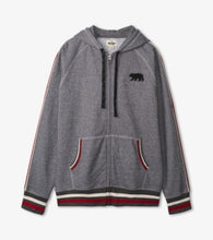 Load image into Gallery viewer, Marled Grey Bear Men&#39;s Heritage Hoodie
