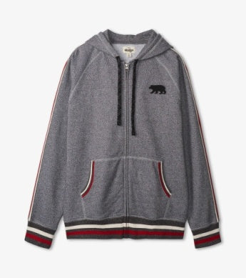 Marled Grey Bear Men's Heritage Hoodie