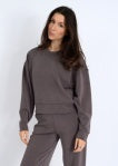 Lucie Super Soft Pullover - Walnut
