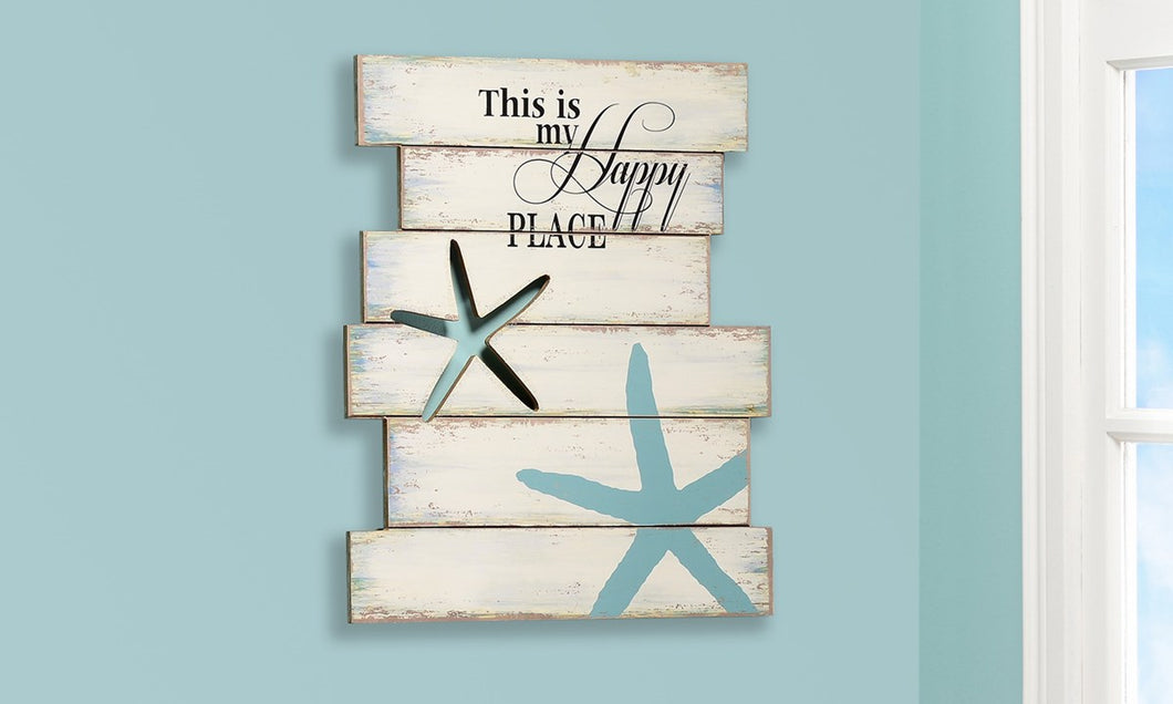 This Is My Happy Place Wall Plaque