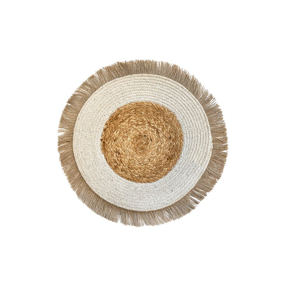 Samba Placemat Round White