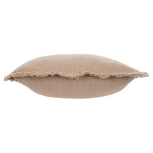Load image into Gallery viewer, Frayed Edge Pillow - Fawn
