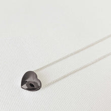 Load image into Gallery viewer, Little Heart Necklace - Hematite
