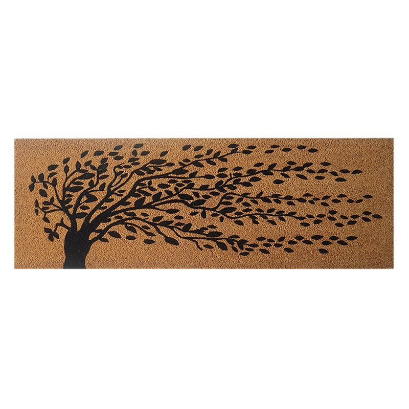 Tree Blowing In The Wind Oversized Mat