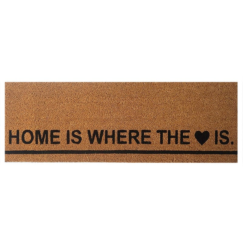 Home Is Where The Heart Is Oversized Mat