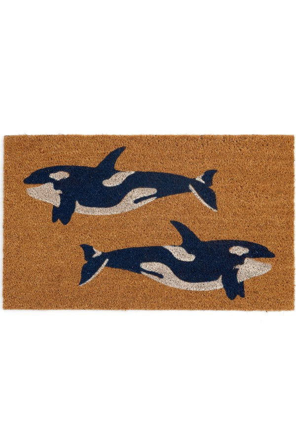 Doormat - Whales
