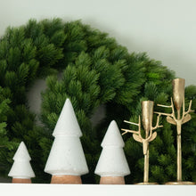 Load image into Gallery viewer, Raw Clay Christmas Tree White - Large
