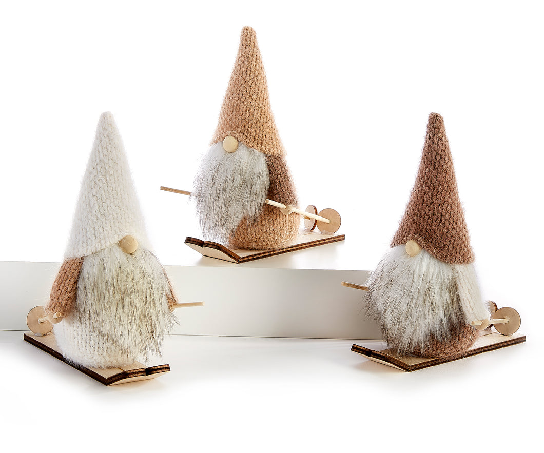 Skiing Gnome