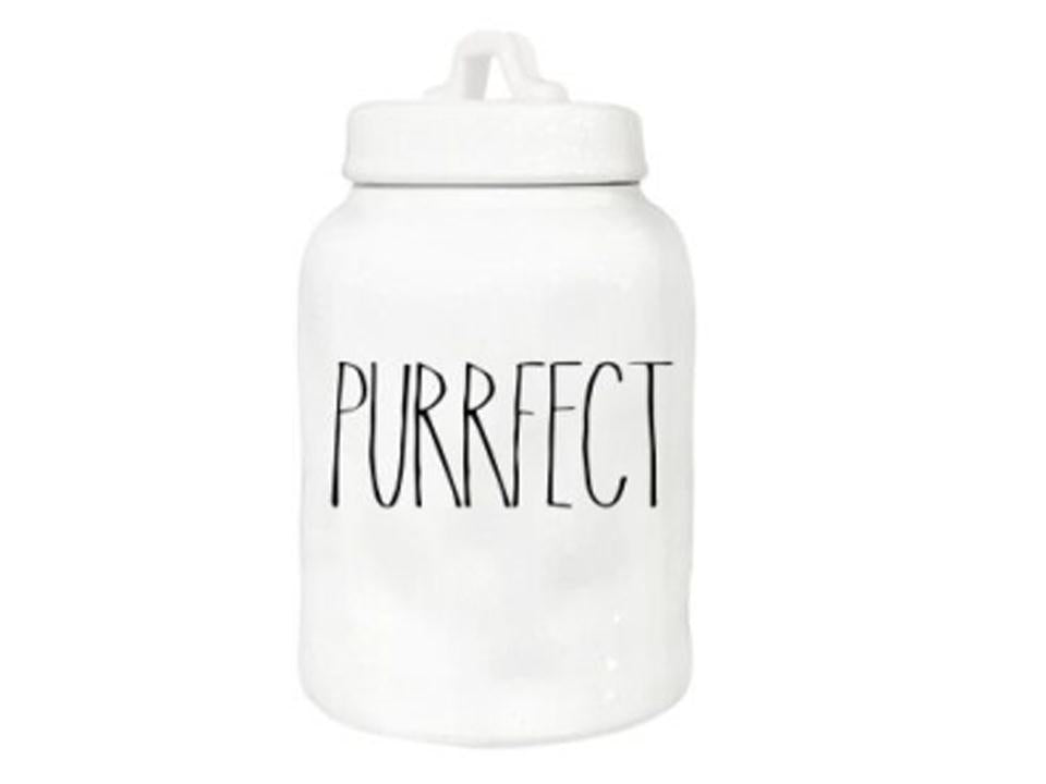 Farmhouse Modern Ceramic Canister - Purrfect