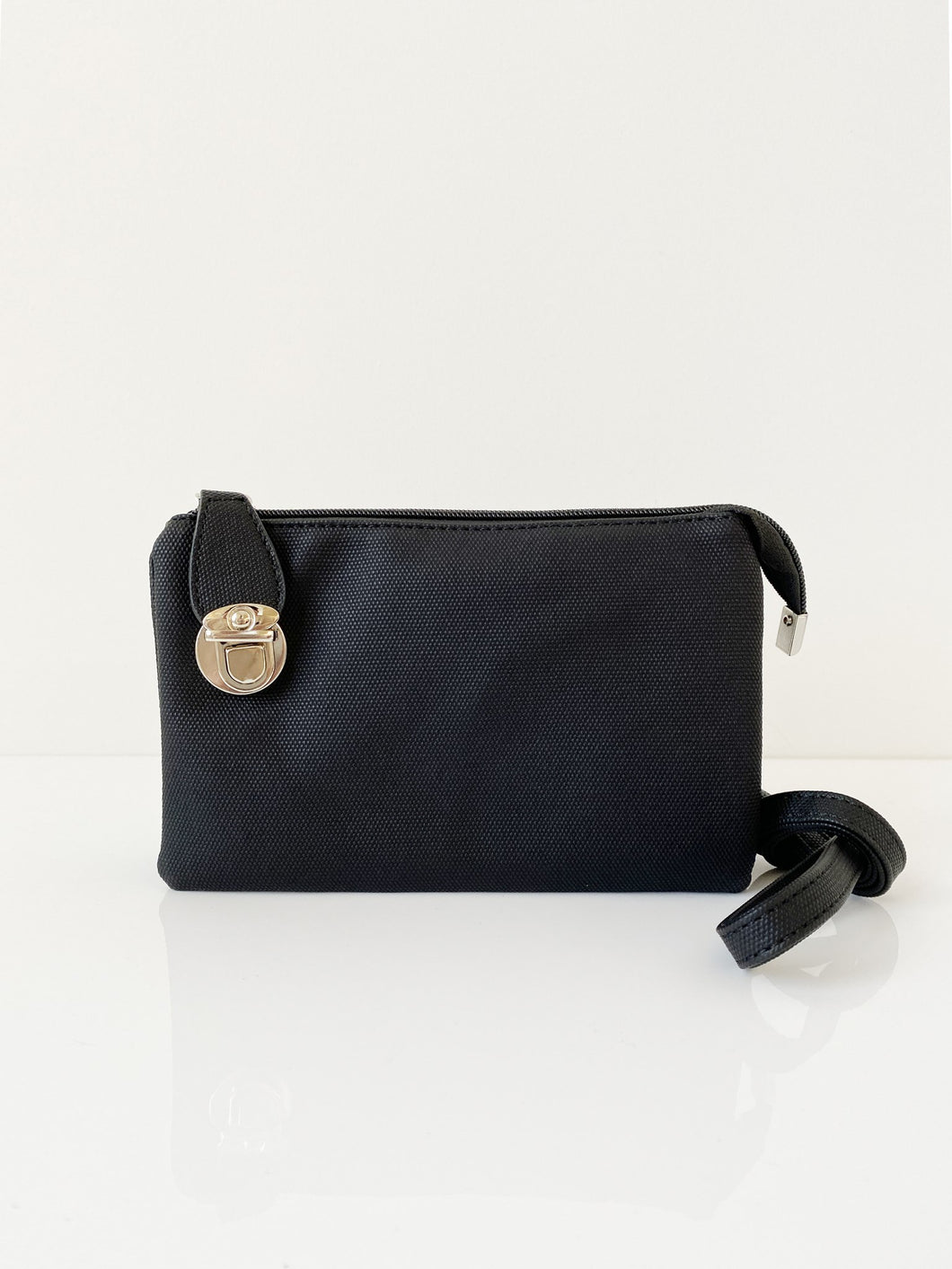 Claire - Crossbody Bag - Black Texture