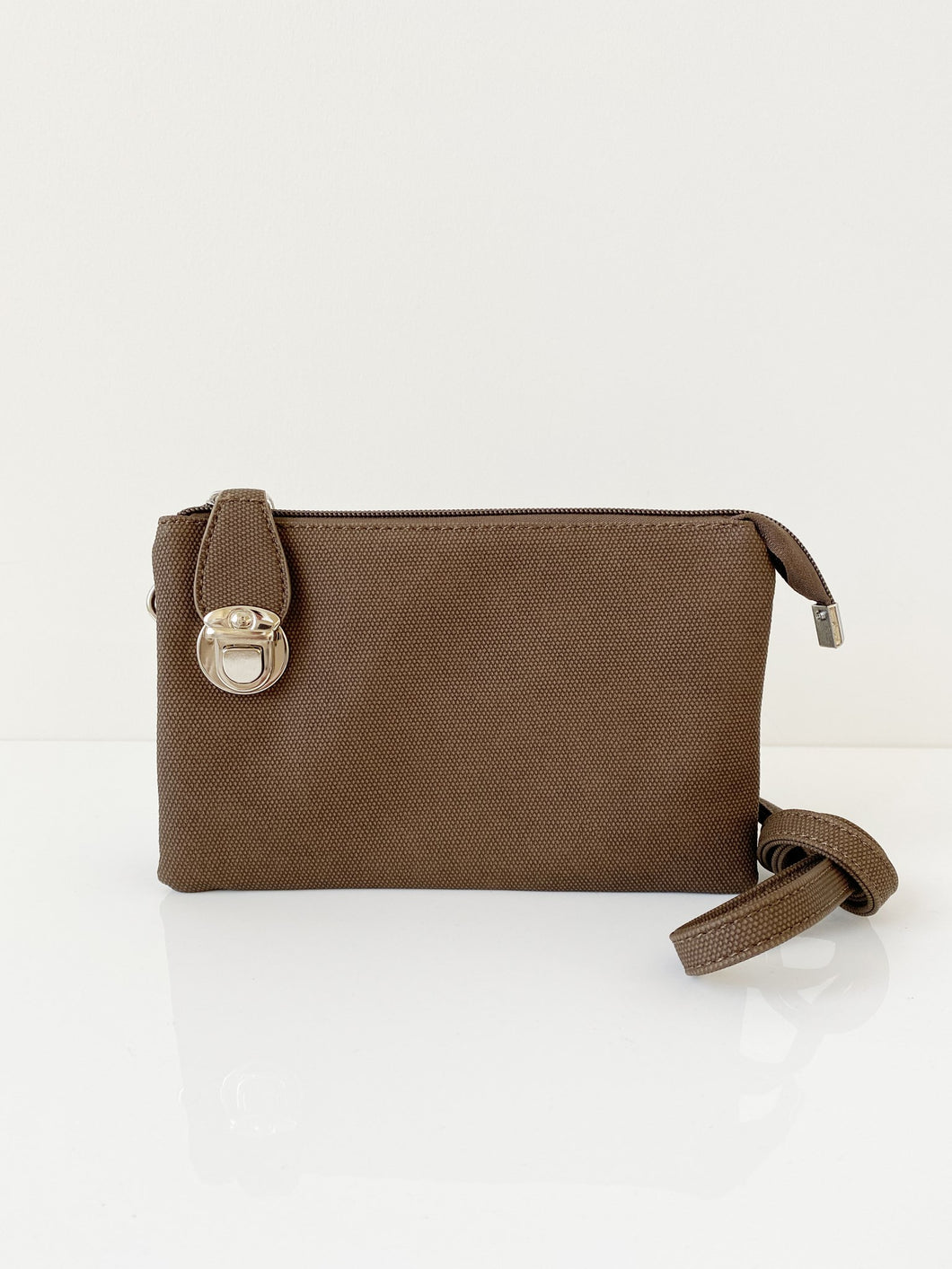 Claire - Crossbody Bag - Brown Texture