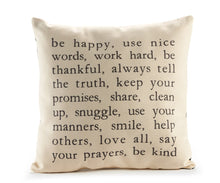 Load image into Gallery viewer, Be Happy Pillow
