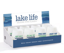 Load image into Gallery viewer, Lake Life Silicone Wine Cup

