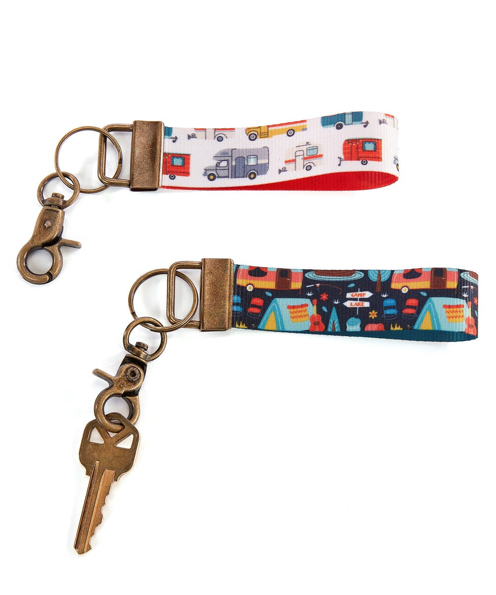 Camping Keychain
