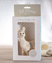 Load image into Gallery viewer, Lil' Llama Natural Rubber Teething Toy - LLama
