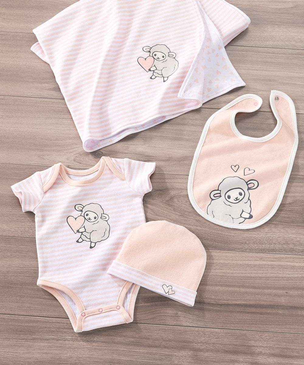 Lil' Llama Layette Set - Lamb