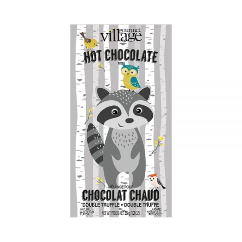 Gourmet Village Hot Chocolate - Woodland Friends Racoon