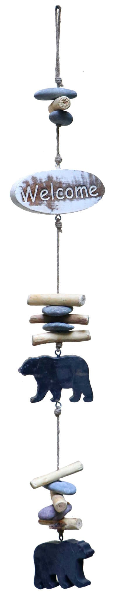 Driftwood Mobile - Welcome Black Bear