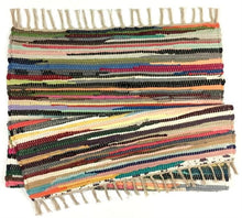 Load image into Gallery viewer, Upcycled Rag Rug Asst. Colours
