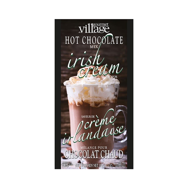 Gourmet Village Hot Chocolate Dessert Flavored - Irish Cream