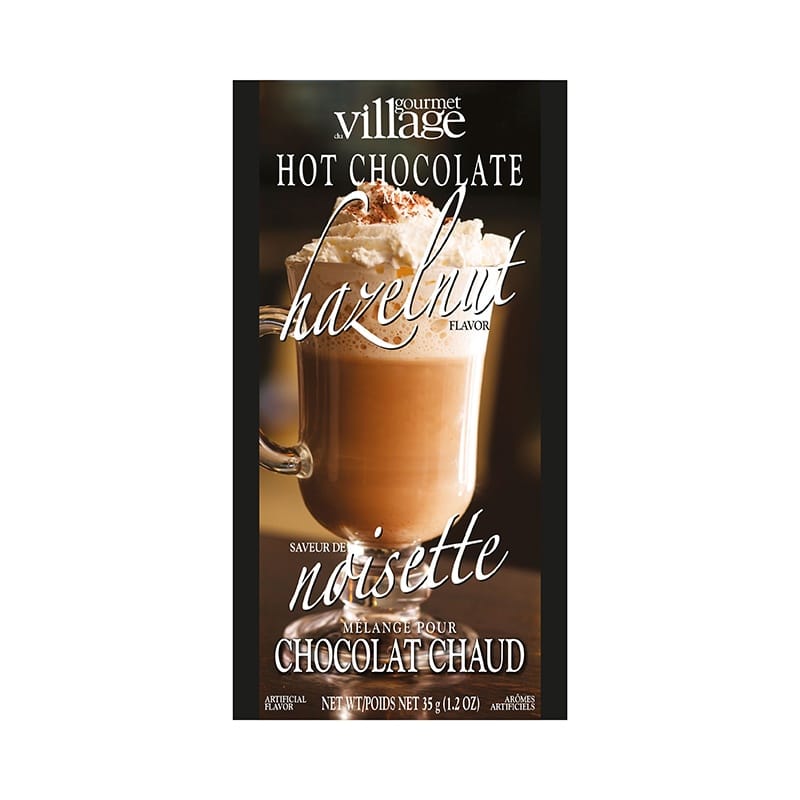 Gourmet Village Hot Chocolate Dessert Flavored - Hazelnut