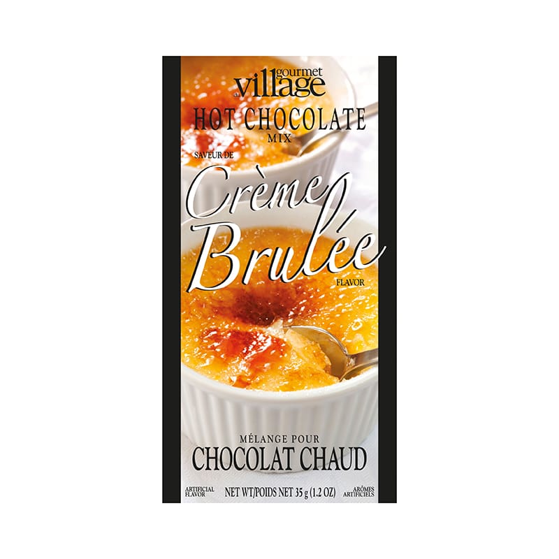 Gourmet Village Hot Chocolate Dessert Flavored - Creme Brulee