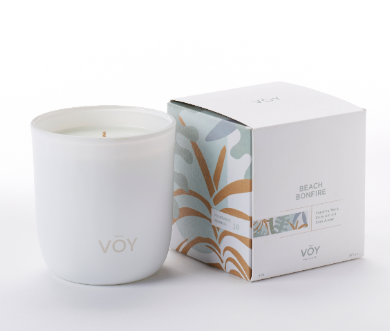 Voy Fragrance Candle - Beach Bonfire