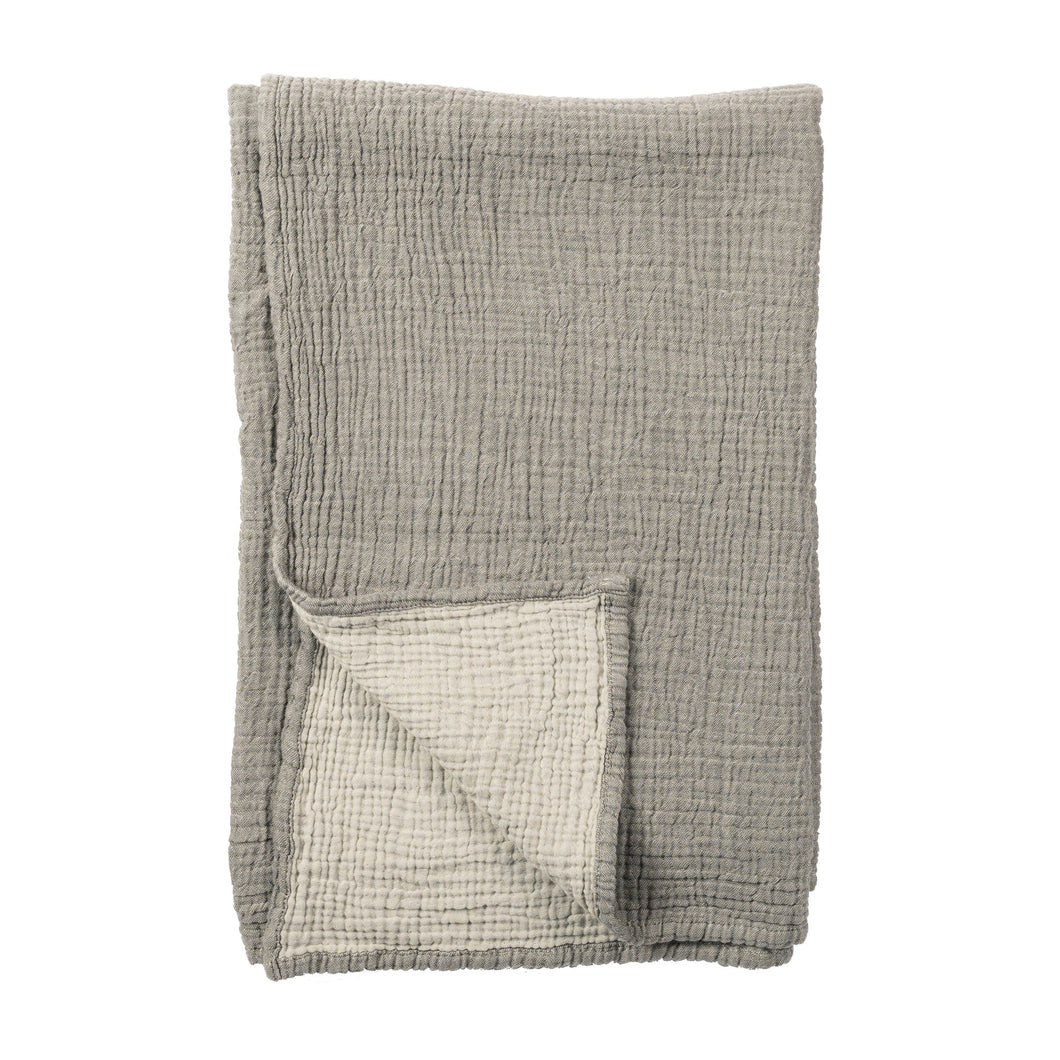 Crinkle Baby Blanket - Grey