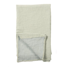 Load image into Gallery viewer, Crinkle Baby Blanket - Mint
