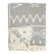 Load image into Gallery viewer, Atlas Turkish Towel - Light Grey
