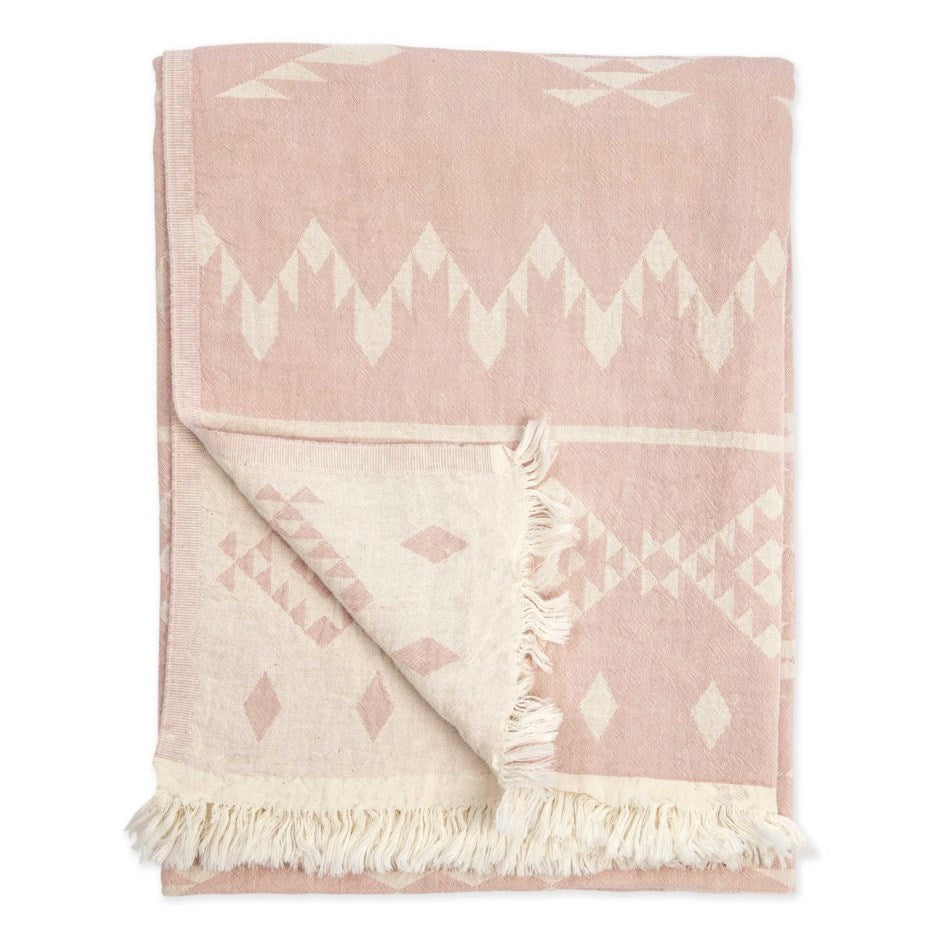 Atlas Turkish Towel - Pastel Pink