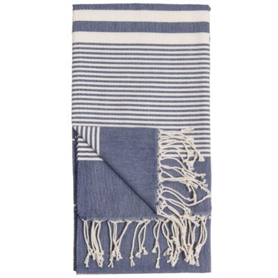 Towel - Harem - Nautical Blue