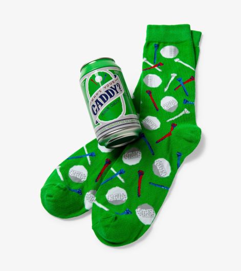 Men's Beer Can Socks - Who's Your Caddy
