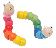 Load image into Gallery viewer, Wooden Twisty Worms
