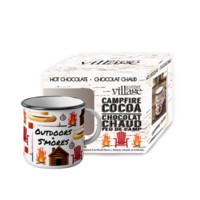 Gourmet Village Hot Chocolate - Campfire Cocoa Mug Set