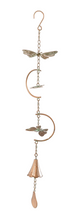 Load image into Gallery viewer, Gold Patina Windchime
