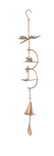 Load image into Gallery viewer, Gold Patina Windchime
