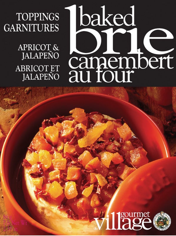 Gourmet Baked Brie - Apricot & Jalapeno