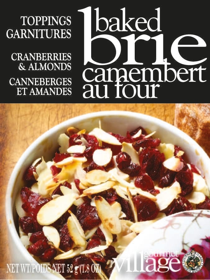 Gourmet Baked Brie - Cranberry & Almond