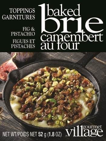 Gourmet Baked Brie - Fig & Pistachio