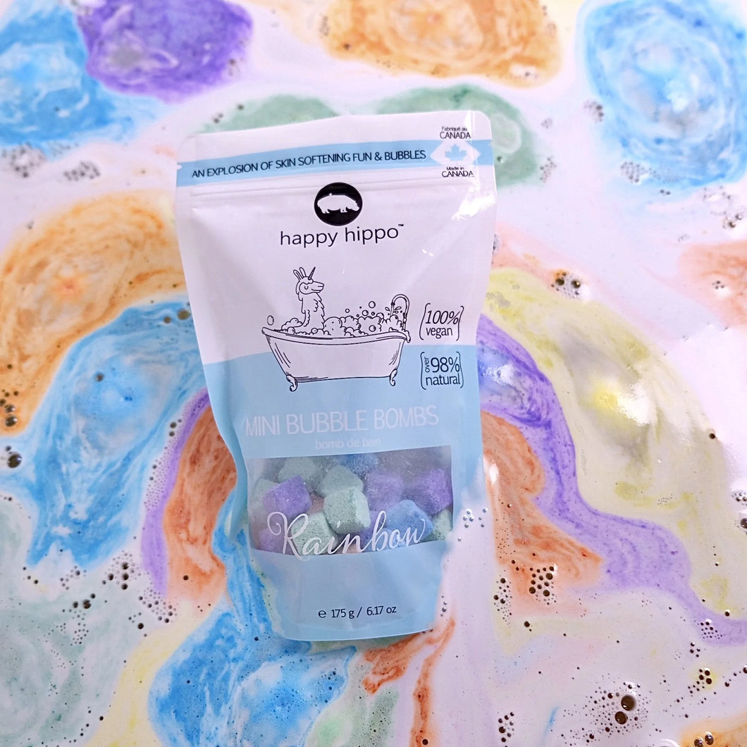 Rainbow Mini Bubble Bath Bombs