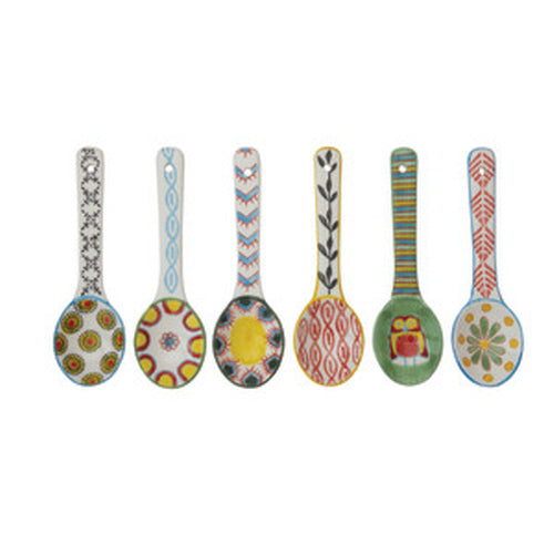 Handpainted Stoneware Spoon