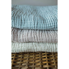 Load image into Gallery viewer, Crinkle Baby Blanket - Blue
