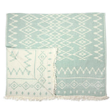 Load image into Gallery viewer, Atlas Turkish Towel - Seafoam
