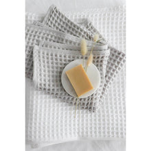 Load image into Gallery viewer, Waffle Face Towel - Light Grey
