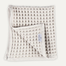 Load image into Gallery viewer, Waffle Face Towel - Light Grey
